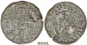 Денарий, Дания, Sven Estridsen (1047-1075), м.д. Hedeby, Hbg. 73