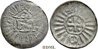 Денарий, Германия, Саксония, Anonymous bishop, м.д. Sachsen (unknown mints), Kilger 2000, KN 1