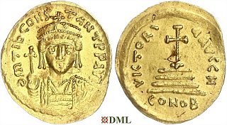 Солид, Византия, Tiberius II Constantine (578-582), м.д. Constantinople