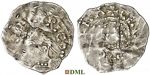 Денарий, Германия, Нижняя Лотарингия, Heinrich III (1046-1056), м.д. Ciney, Ilisch 2014, 29.3