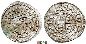 Денарий, Германия, Бавария, Heinrich II (1002-1024), м.д. Salzburg, Hahn 1976, 94D