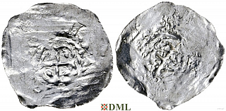 Денарий, Германия, Швабия, Adalrich II (1025-1040), м.д. Basel, Dbg. 979