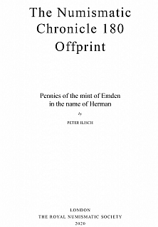 Ilisch P. Pennies of the mint of Emden in the name of Herman