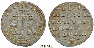 Милиарисий, Византия, Basil II Bulgaroktonos и Constantine VIII (976-1025), м.д. Constantinople