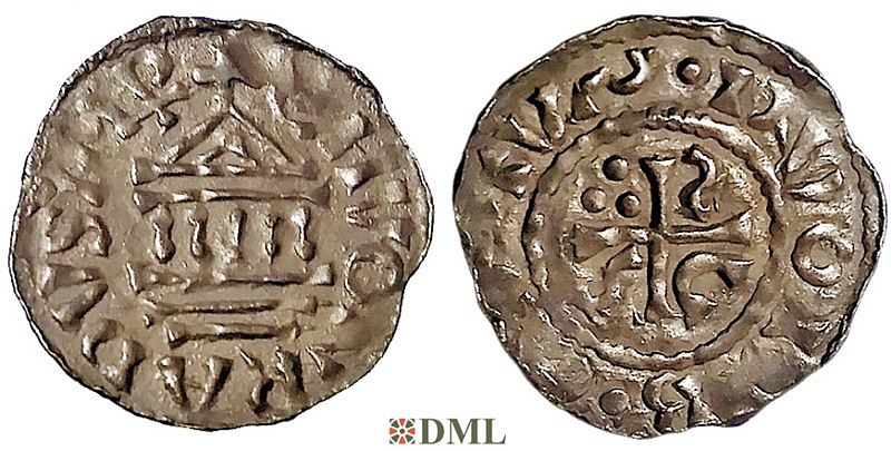 Денарий, Германия, Бавария, K. Konrad II (1027-1039), м.д. Salzburg