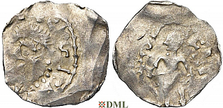 Денарий, Германия, Нижняя Лотарингия, Heinrich III (1046-1056), м.д. Vise, Ilisch 2014 38.8