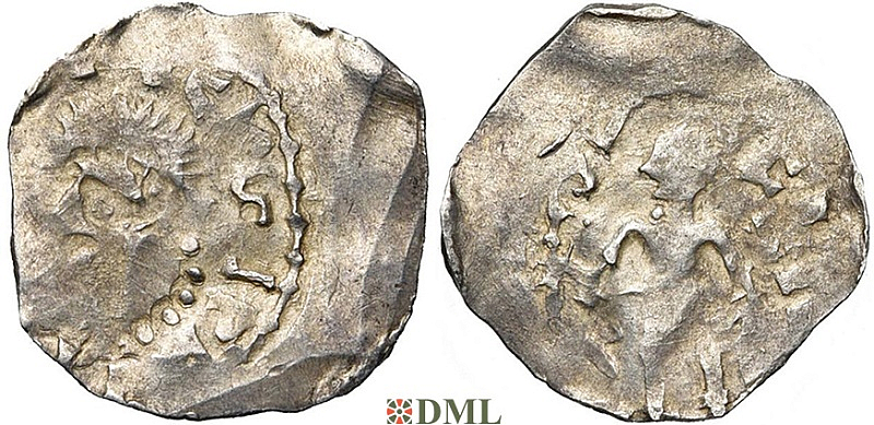 Денарий, Германия, Нижняя Лотарингия, Heinrich III (1046-1056), м.д. Vise, Ilisch 2014 38.8