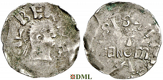 Денарий, Германия, Нижняя Лотарингия, Albert II (1031-1063), м.д. Namur, Ilisch 2014, 31.9