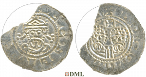 Денарий, Германия, Нижняя Лотарингия, Gf. Egbert II (1068-1090), м.д. Dokkum, Ilisch 2000, 22.5