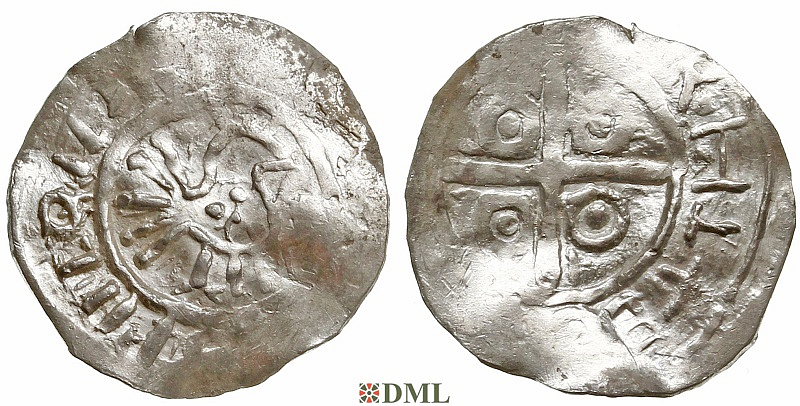 Денарий, Польша, Bolesław I the Brave (992-1025), тип Princes Polonie
