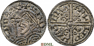 Денарий, Англия, Harold I (1035-1040), м.д. Cambridge, монетарий Wulfwine, North 803