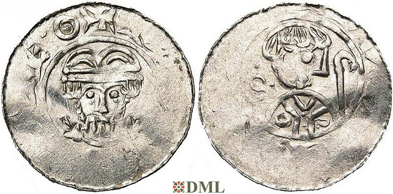 Денарий, Германия, Нижняя Лотарингия, B. Wilhelm (1054-1076), м.д. Groningen, Ilisch 2000 18.10