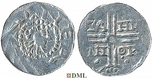 Денарий, Германия, Нижняя Лотарингия, Gf. Hermann (1020-1051), м.д. Emden