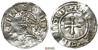 Обол, Дания, Knut (1018-1035), м.д. Viborg, Hbg. 52