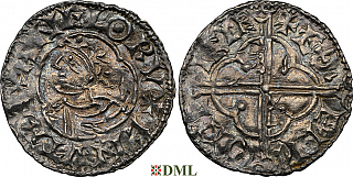 Денарий, Англия, Cnut (1016-1035), м.д. Chichester, монетарий Æthelm, North 781