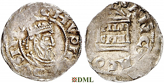 Денарий, Германия, Нижняя Лотарингия, Konrad II (1027-1039), Pilgrim (1027-1036), м.д. Koln, Dbg. 380