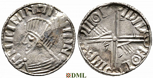 Денарий, Ирландия, Anonymous bishop, м.д. Dublin, монетарий Brustbild