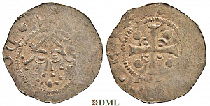 Денарий, Германия, Нижняя Лотарингия, Heinrich III (1036-1056) или Heinrich IV (1056-1106), м.д. Tiel, Ilisch 2000, 9.3