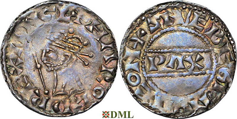 Денарий, Англия, Harold II (1056), м.д. York, монетарий Snæbjorn, North 836