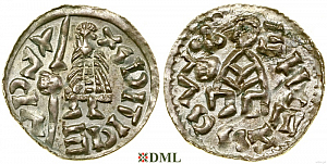 Денарий, Чехия, Богемия, Spytihněv II (1055-1061), Šmerda 1996, 155a