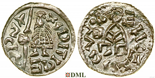 Денарий, Чехия, Богемия, Spytihněv II (1055-1061), Šmerda 1996, 155a