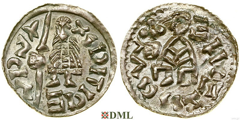 Денарий, Чехия, Богемия, Spytihněv II (1055-1061), Šmerda 1996, 155a