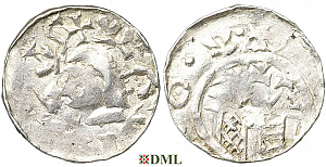 Денарий, Польша, Bolesław II (1058-1080)