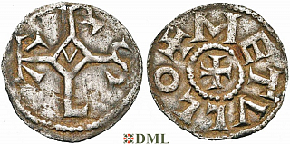 Обол, Каролинги, Charles le Chauve (840-877), м.д. Melle