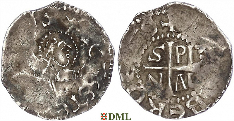 Денарий, Германия, Верхняя Лотарингия, Adalbero III of Luxembourg (1047-1072), м.д. Epinal, Dbg. 40
