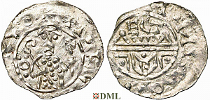 Денарий, Германия, Нижняя Лотарингия, B. Wilhelm (1054-1076), м.д. Utrecht, Ilisch 2000, 10.10