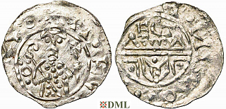 Денарий, Германия, Нижняя Лотарингия, B. Wilhelm (1054-1076), м.д. Utrecht, Ilisch 2000, 10.10