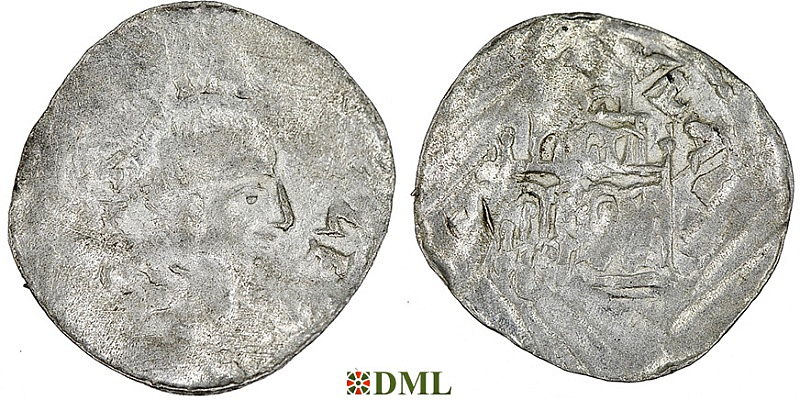 Денарий, Германия, Нижняя Лотарингия, Anonymous bishop, м.д. Stablo, Ilisch 2014, 49.2