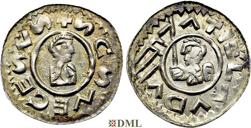 Денарий, Чехия, Богемия, Vratislav II (1061-1092), Šmerda 1996, 158