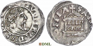 Денарий, Германия, Нижняя Лотарингия, Konrad II (1027-1039), Pilgrim (1027-1036), м.д. Koln, Dbg. 380