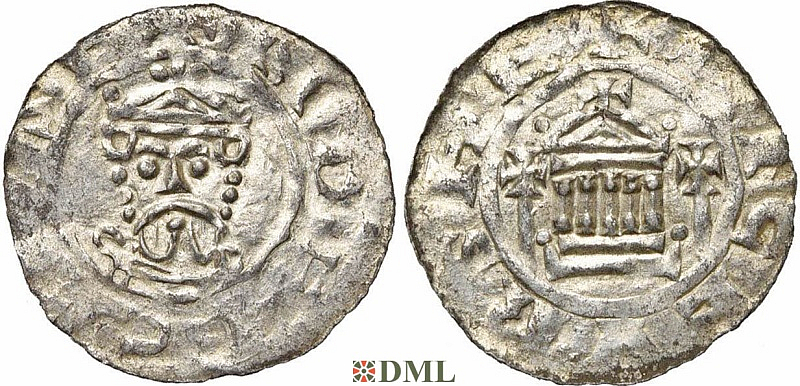 Денарий, Германия, Нижняя Лотарингия, B. Wilhelm (1054-1076), м.д. Groningen, Ilisch 2000 нет