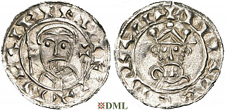 Денарий, Германия, Нижняя Лотарингия, B. Wilhelm (1054-1076), м.д. Groningen, Ilisch 2000 18.15