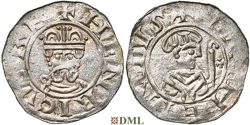 Денарий, Германия, Нижняя Лотарингия, B. Wilhelm (1054-1076), м.д. Groningen, Ilisch 2000 18.6