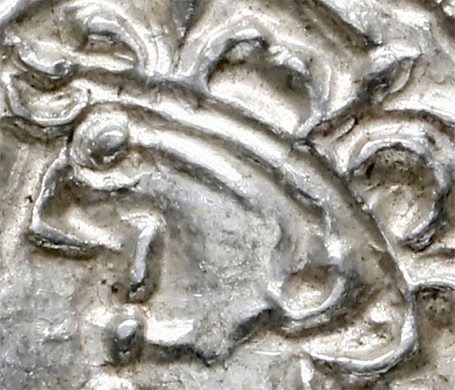 Денарий, Англия, Cnut (1016-1035), м.д. Salisbury, монетарий Ælfnoth, North 781