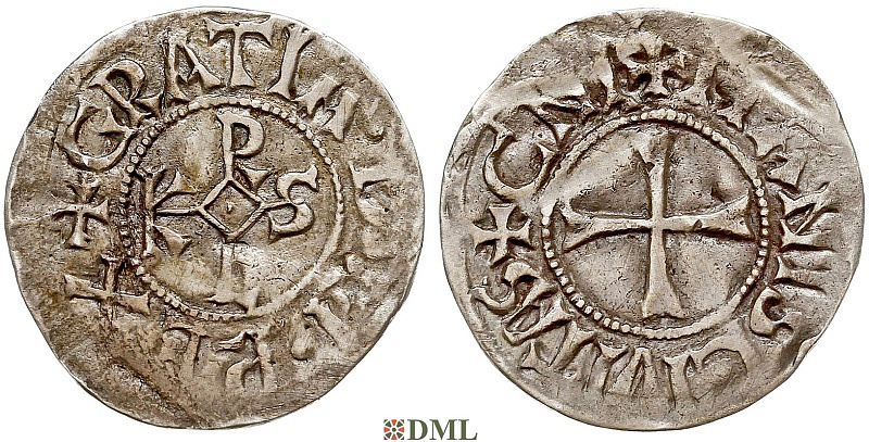 Денье, Каролинги, Charles le Chauve (840-877), м.д. Le Mans, Depeyrot 559