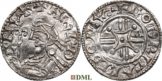 Денарий, Англия, Harthacnut (1035-1042), м.д. London, монетарий Godric Calic, North 811