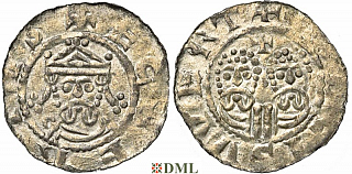 Денарий, Германия, Нижняя Лотарингия, Gf. Egbert II (1068-1090), м.д. Bolsward