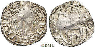 Денарий, Германия, Нижняя Лотарингия, Konrad II (1027-1039), Hermann II (1036-1056), м.д. Koln, Dbg. 389