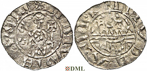 Денарий, Германия, Нижняя Лотарингия, Gf. Floris I (1049-1061), м.д. Leiden, Ilisch 2000 12.6