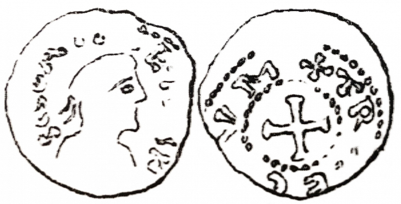 Денарий, Германия, Нижняя Лотарингия, Anonymous bishop, м.д. Maastricht, Ilisch 2014, 40.17