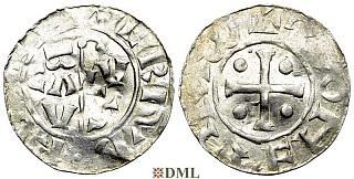 Денарий, Германия, Нижняя Лотарингия, B. Bernold (1040-1054), м.д. Groningen, Ilisch 2000 18.3
