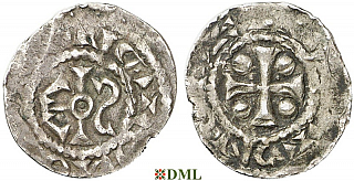 Денарий, Германия, Нижняя Лотарингия, Anonymous bishop, м.д. Flandern, Ilisch 2014, 1.5
