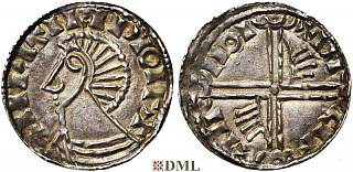 Денарий, Ирландия, Phase III (1035-1060), м.д. Dublin