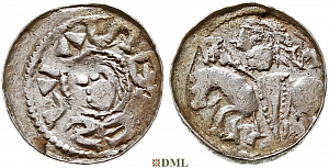 Денарий, Польша, Bolesław II (1058-1080)