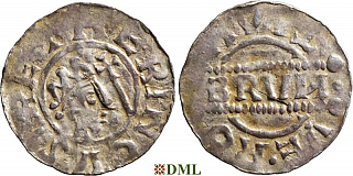 Денарий, Германия, Нижняя Лотарингия, Bruno III (1050-1057), м.д. Leeuwarden, Ilisch 2000, 21.14