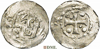 Денарий, Германия, Нижняя Лотарингия, Anonymous bishop, м.д. Zaltbommel, Ilisch 2000, 4.14